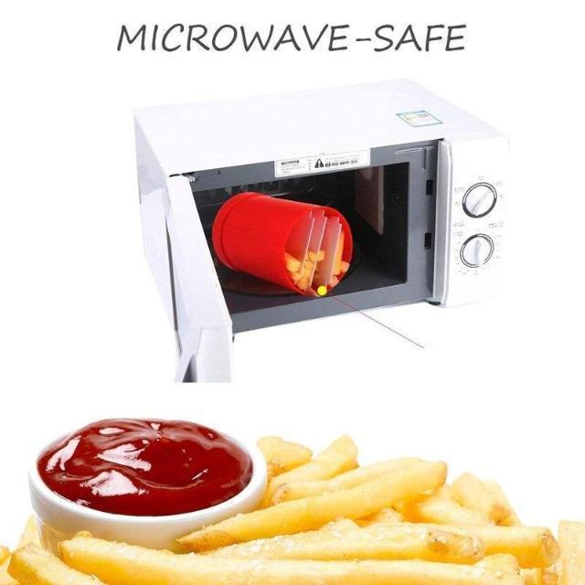 Gadgets d'Eve cuisine MAFRITE™ : Machine à Frites au Micro-ondes 2 en 1
